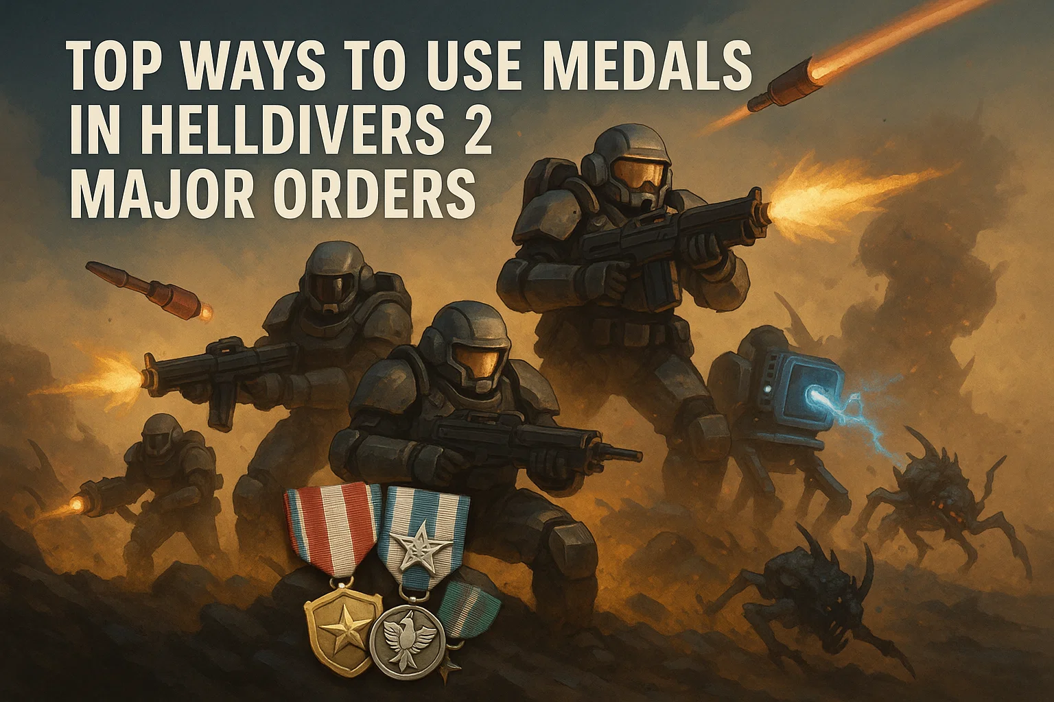 Top Ways to Use Medals in Helldivers 2 Major Orders