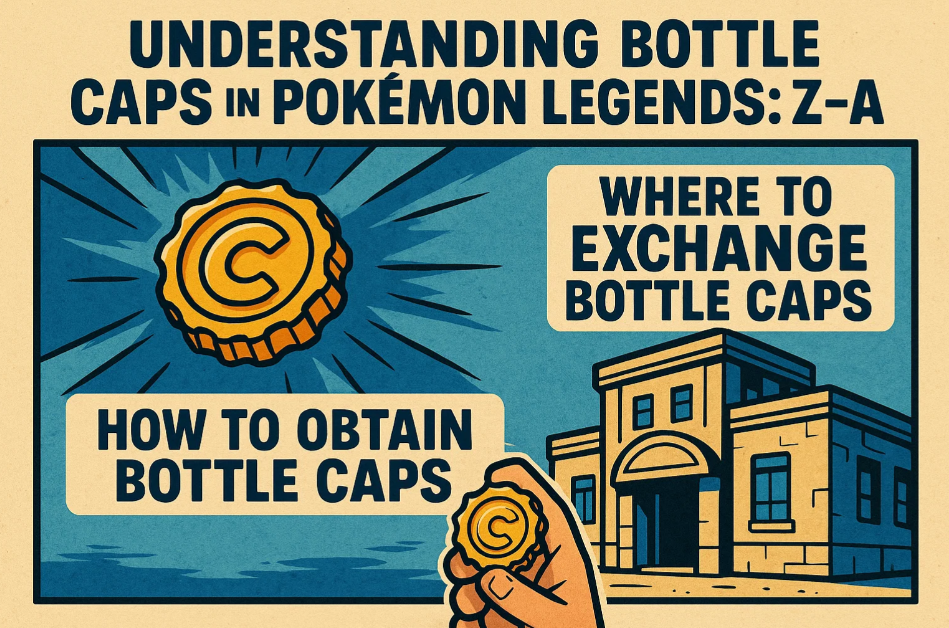 Where to Exchange Bottle Caps in Pokemon Legends: Z-A