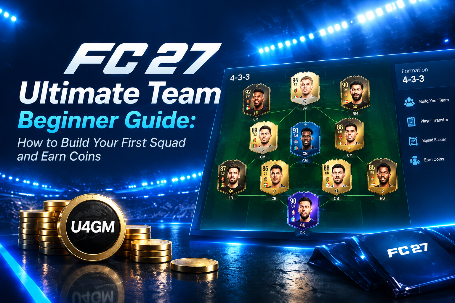 FC 27 Ultimate Team Beginner Guide: How to Build Your First Squad and Earn Coins