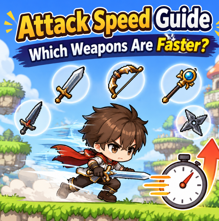 MapleStory Classic World Attack Speed Guide: Which Weapons Are Faster?